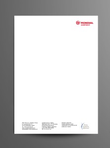 Mondial Papier Firmowy (1 ryza = 250 sztuk) 
