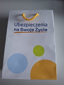 Torba papierowa A4 - barwy kampanii Ja w Swoim wieku 